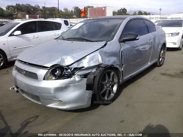 JTKDE177460092503 - 2006 TOYOTA SCION TC 银色 照片 2