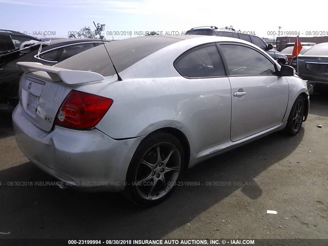 JTKDE177460092503 - 2006 TOYOTA SCION TC 银色 照片 4