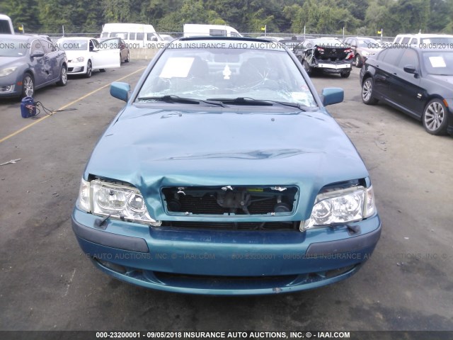 YV1VS29521F646921 - 2001 VOLVO S40 1.9T BLUE photo 6