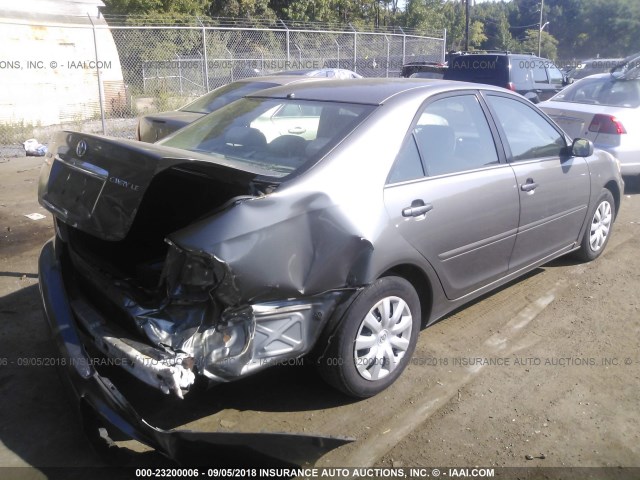 4T1BE32K75U623640 - 2005 TOYOTA CAMRY LE/XLE/SE Boz foto 4