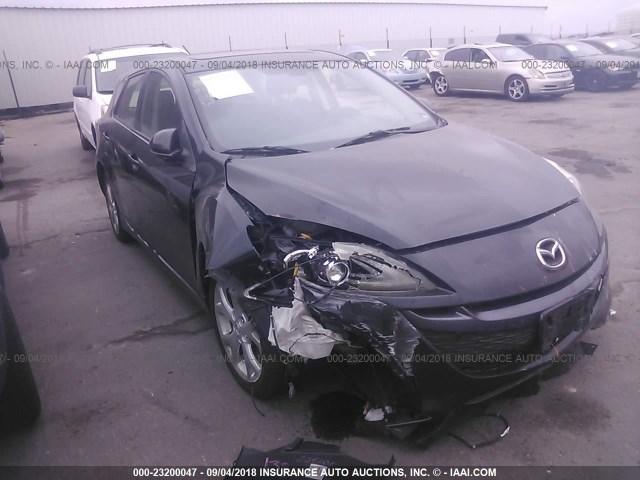 JM1BL1K64B1397491 - 2011 MAZDA 3 S BLACK photo 1