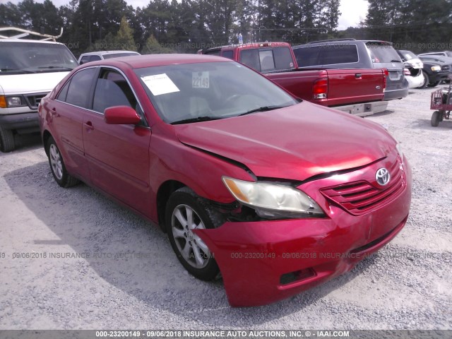 4T1BE46K07U097581 - 2007 TOYOTA CAMRY NEW GENERAT CE/LE/XLE/SE RED photo 1