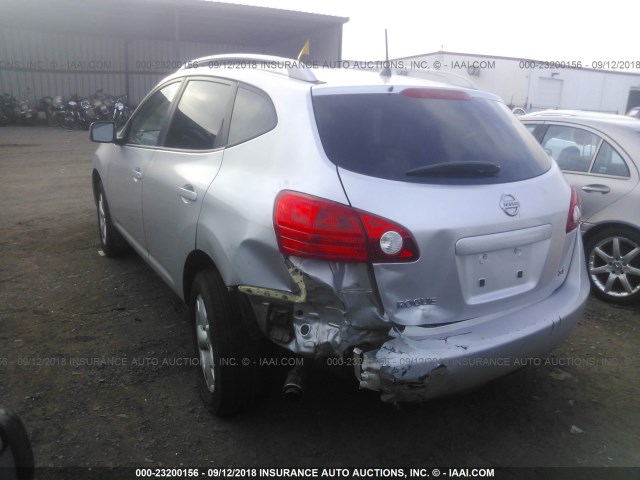 JN8AS58T28W025649 - 2008 NISSAN ROGUE S/SL SILVER photo 3