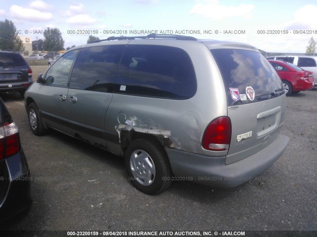 2B4GP44R9XR125179 - 1999 DODGE GRAND CARAVAN SE/SPORT GRAY photo 3