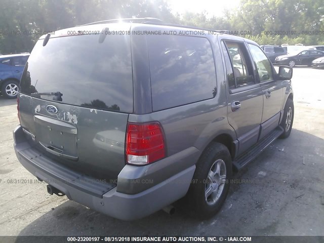 1FMFU16L83LB34680 - 2003 FORD EXPEDITION XLT GRAY photo 4