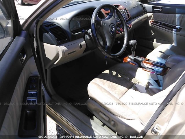 4T1BF30K43U052766 - 2003 TOYOTA CAMRY LE/XLE/SE Qızıl foto 5