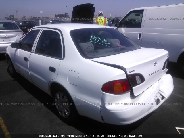 1NXBR12E3XZ287099 - 1999 TOYOTA COROLLA VE/CE/LE 白色 照片 3