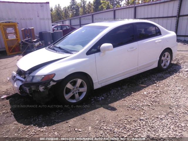 2HGFA16928H530529 - 2008 HONDA CIVIC EXL 白色 照片 2