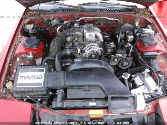 JM1FC3521L0712132 - 1990 MAZDA RX7 RED photo 10