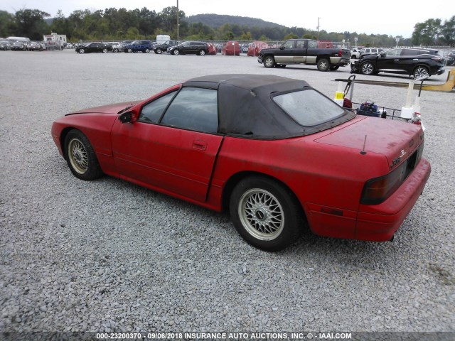 JM1FC3521L0712132 - 1990 MAZDA RX7 RED photo 3