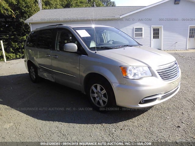 2C4RC1BG0CR330696 - 2012 CHRYSLER TOWN & COUNTRY TOURING TAN photo 1