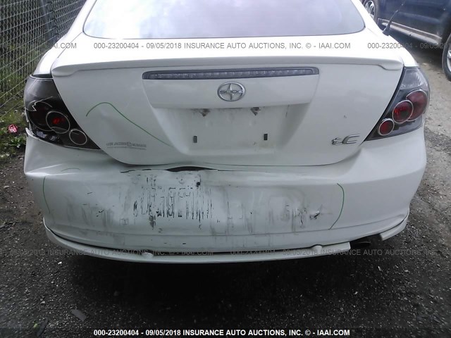 JTKDE167280253855 - 2008 TOYOTA SCION TC 白色 照片 6
