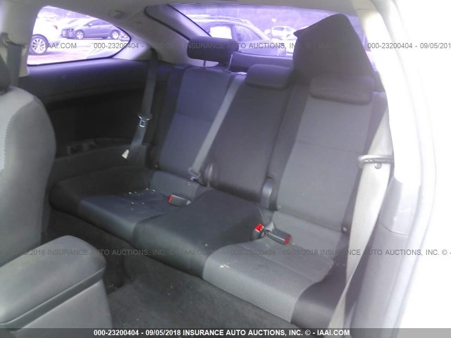 JTKDE167280253855 - 2008 TOYOTA SCION TC 白色 照片 8