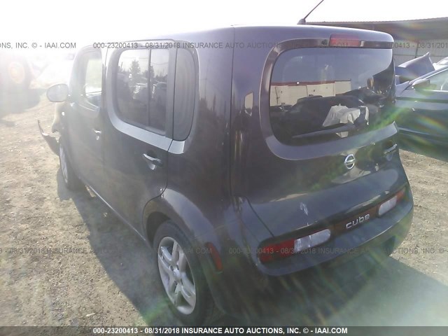 JN8AZ28R09T103685 - 2009 NISSAN CUBE S/SL BLACK photo 3