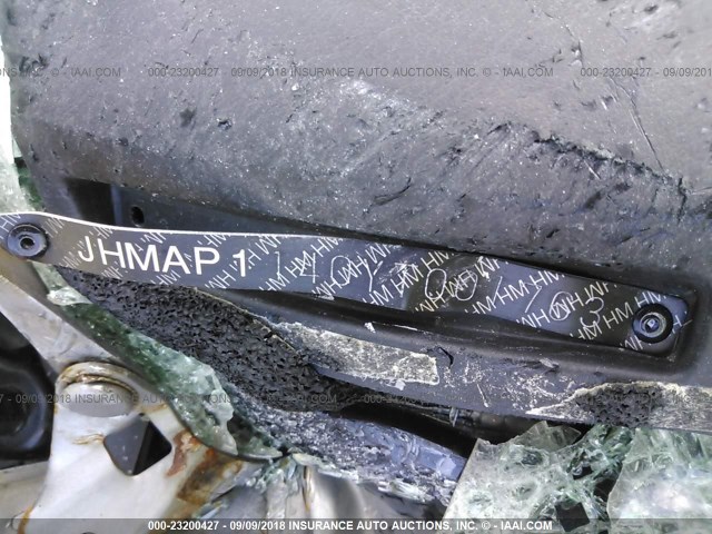 JHMAP1140YT001763 - 2000 HONDA S2000 GRAY photo 9