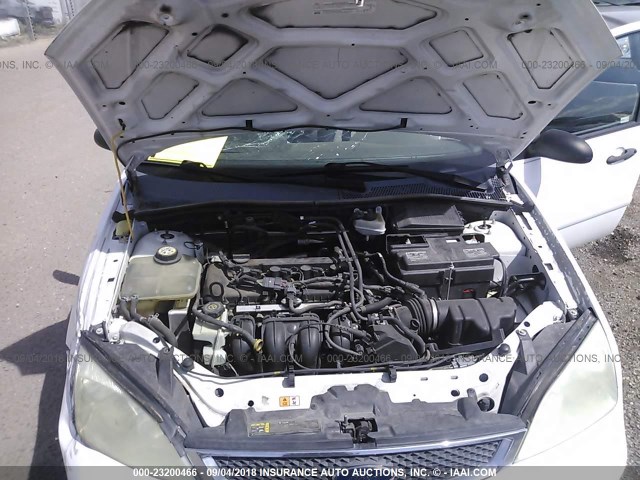 1FAFP34N57W132553 - 2007 FORD FOCUS ZX4/S/SE/SES 白色 照片 10
