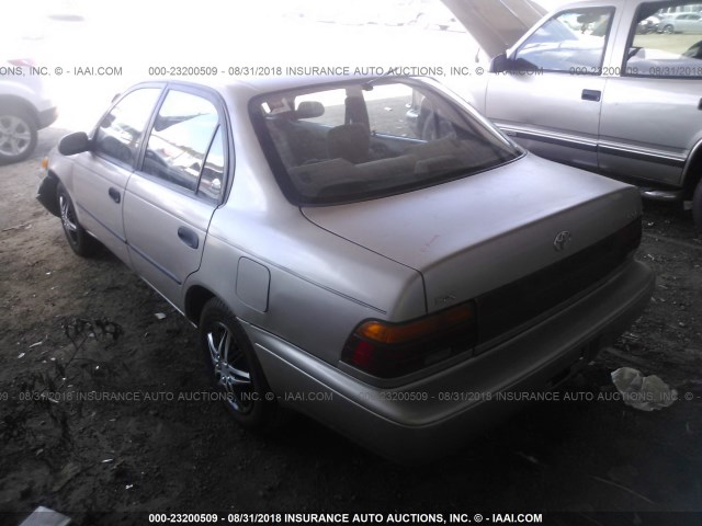 1NXAE09B3RZ154438 - 1994 TOYOTA COROLLA LE/DX TAN photo 3