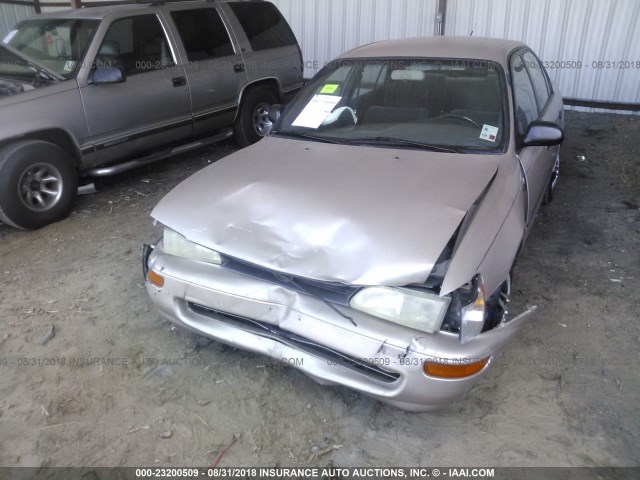 1NXAE09B3RZ154438 - 1994 TOYOTA COROLLA LE/DX TAN photo 6