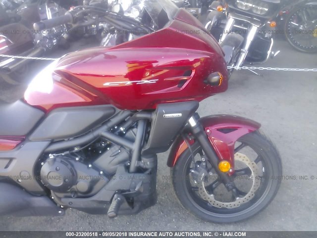 JH2RC6903EK001358 - 2014 HONDA CTX700 MAROON photo 5