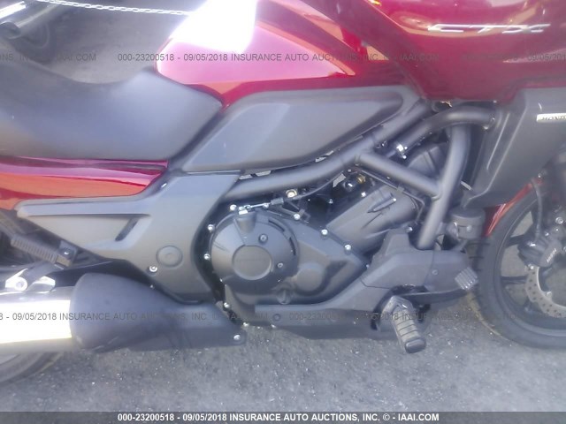 JH2RC6903EK001358 - 2014 HONDA CTX700 MAROON photo 8