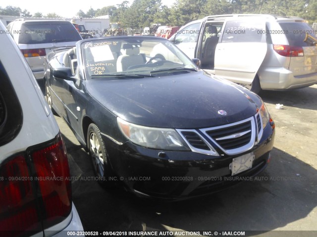 YS3FB76YX86009400 - 2008 SAAB 9-3 2.0T BLACK photo 1