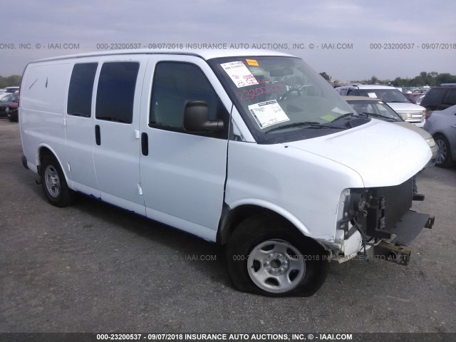 1GCFG15X881126758 - 2008 CHEVROLET EXPRESS G1500  WHITE photo 1