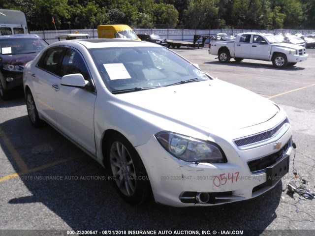 1G1ZE5E13BF242152 - 2011 CHEVROLET MALIBU LTZ 白色 照片 1