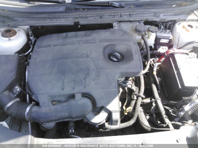 1G1ZE5E13BF242152 - 2011 CHEVROLET MALIBU LTZ 白色 照片 10