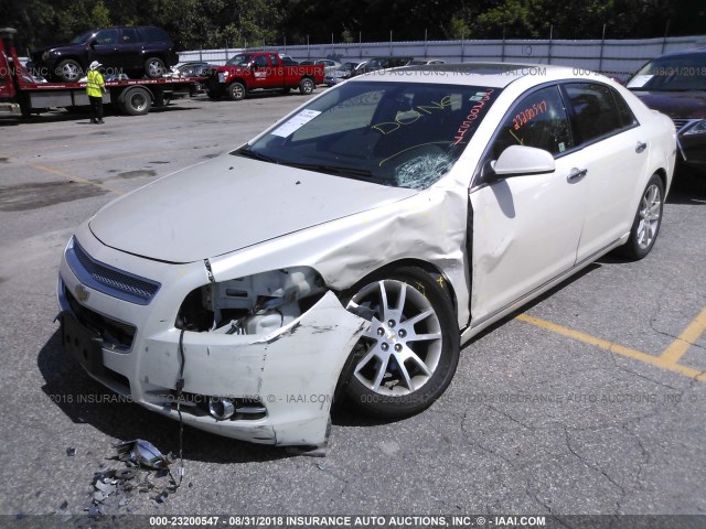 1G1ZE5E13BF242152 - 2011 CHEVROLET MALIBU LTZ 白色 照片 2