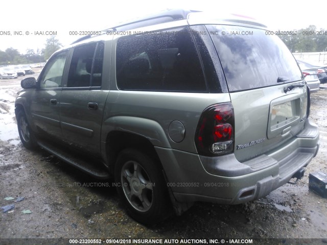 1GNES16S946229317 - 2004 CHEVROLET TRAILBLAZER EXT LS/EXT LT GREEN photo 3