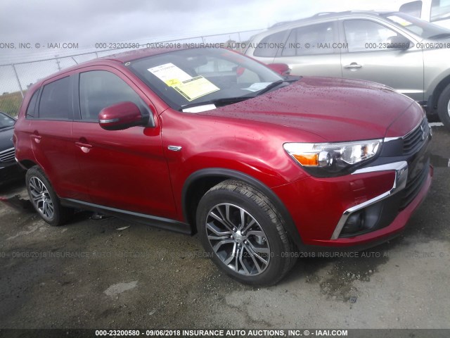 JA4AP3AW2GZ058485 - 2016 MITSUBISHI OUTLANDER SPORT ES/SE RED photo 1