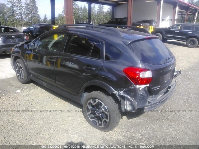 JF2GPABC7H9216993 - 2017 SUBARU CROSSTREK PREMIUM GRAY photo 3