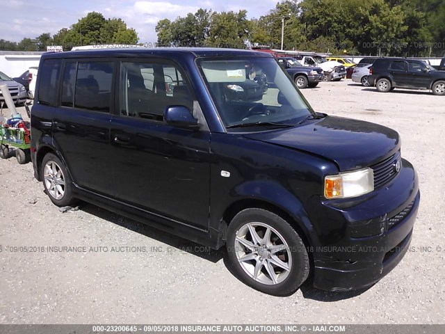 JTLKT324650173020 - 2005 TOYOTA SCION XB Mavi foto 1