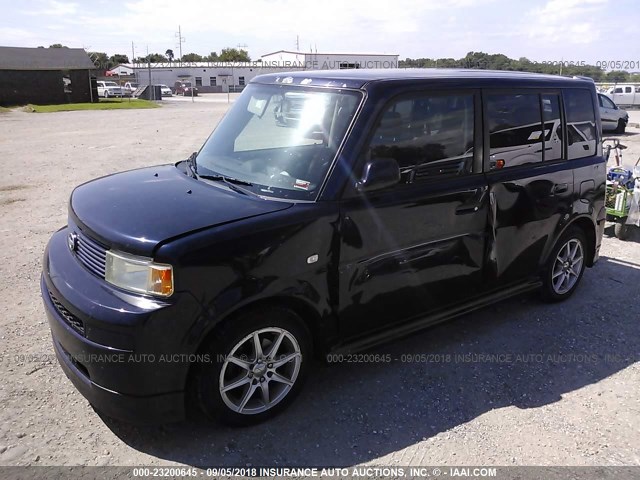 JTLKT324650173020 - 2005 TOYOTA SCION XB Mavi foto 2