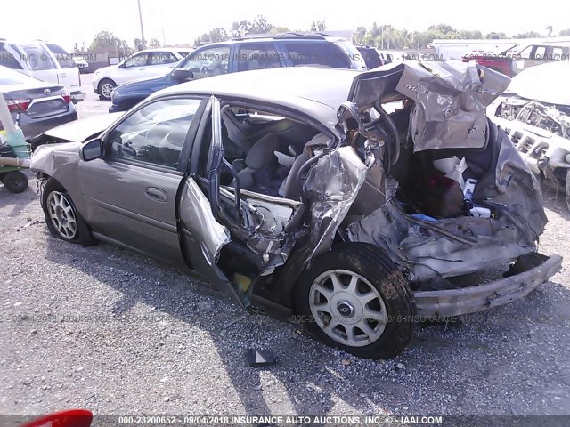 1G1NE52M2X6129992 - 1999 CHEVROLET MALIBU LS ოქროსფერი ფოტო 3