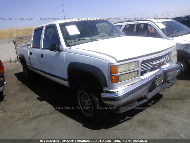 1GTGK23J6XF016364 - 1999 GMC SIERRA K2500 WHITE photo 1