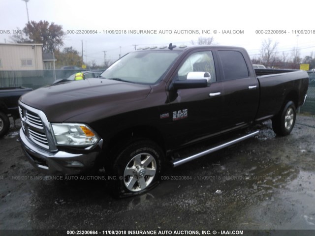 3C6UR5JJ6FG712505 - 2015 RAM 2500 SLT ყავისფერი ფოტო 2