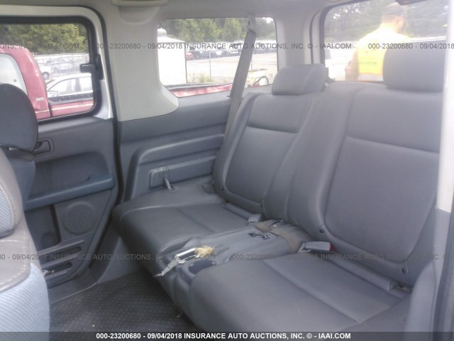 5J6YH28385L027193 - 2005 HONDA ELEMENT LX SILVER photo 8