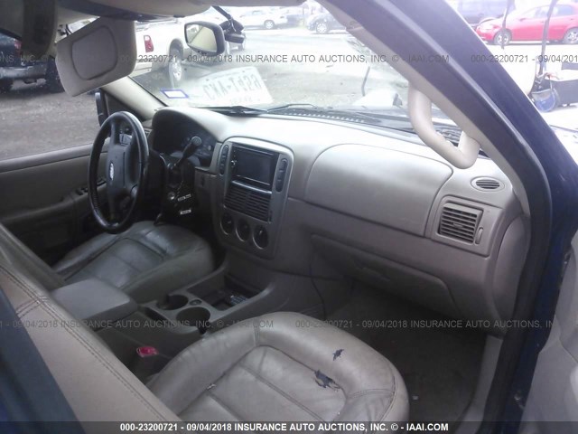 1FMZU63K65ZA10025 - 2005 FORD EXPLORER XLT/XLT SPORT/NBX 蓝色 照片 5