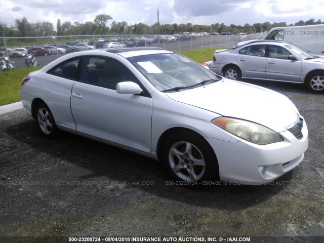 4T1CE38P64U893481 - 2004 TOYOTA CAMRY SOLARA SE/SLE თეთრი ფოტო 1