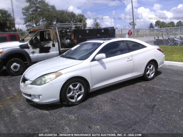 4T1CE38P64U893481 - 2004 TOYOTA CAMRY SOLARA SE/SLE თეთრი ფოტო 2
