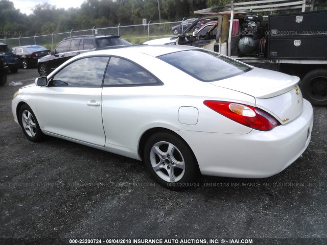4T1CE38P64U893481 - 2004 TOYOTA CAMRY SOLARA SE/SLE თეთრი ფოტო 3