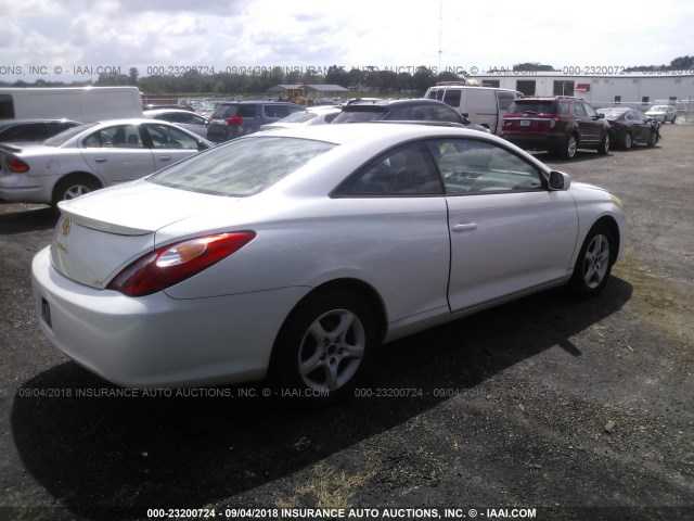 4T1CE38P64U893481 - 2004 TOYOTA CAMRY SOLARA SE/SLE თეთრი ფოტო 4