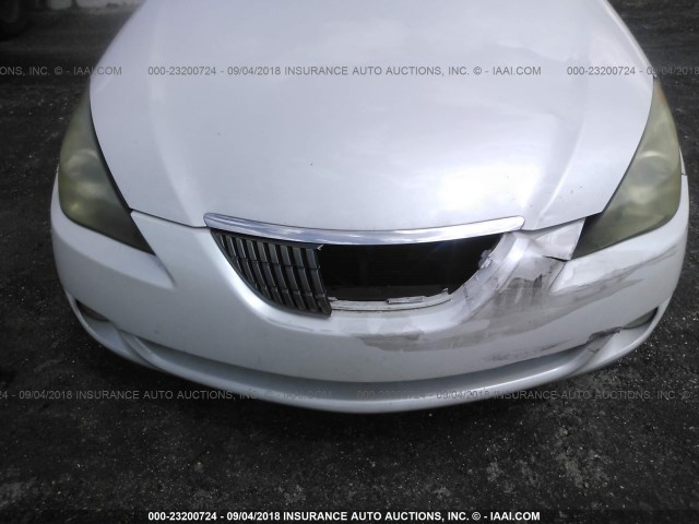 4T1CE38P64U893481 - 2004 TOYOTA CAMRY SOLARA SE/SLE თეთრი ფოტო 6
