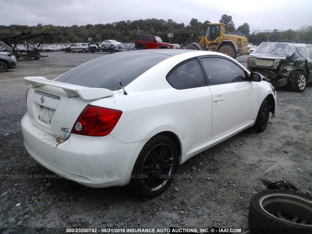 JTKDE177070199890 - 2007 TOYOTA SCION TC 白色 照片 4