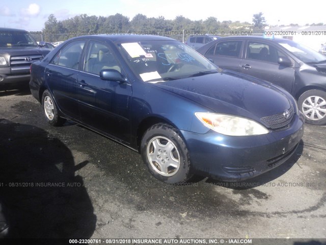 4T1BF30K82U531531 - 2002 TOYOTA CAMRY LE/XLE/SE Mavi foto 1