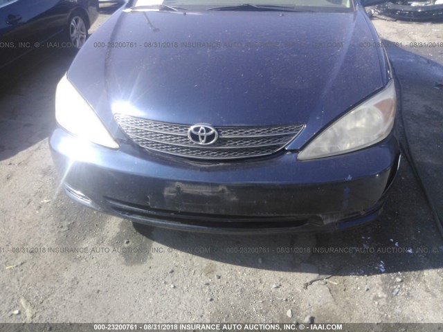4T1BF30K82U531531 - 2002 TOYOTA CAMRY LE/XLE/SE Mavi foto 6