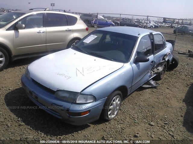 1Y1SK5362RZ032694 - 1994 GEO PRIZM LSI BLUE photo 2