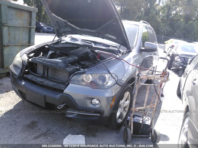 5UXFE4C59AL384742 - 2010 BMW X5 XDRIVE30I GRAY photo 2