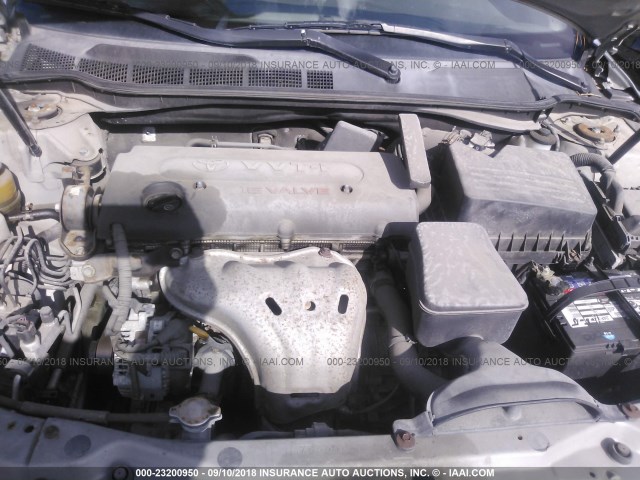 4T1BE46K77U665504 - 2007 TOYOTA CAMRY NEW GENERAT CE/LE/XLE/SE SILVER photo 10